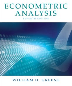 Solution Manual for Econometric Analysis 7th Edition by Greene