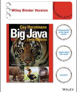 Test bank for Big Java: Early Objects 6th Edition by Horstmann