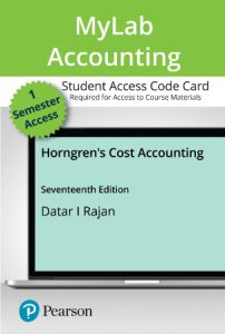 Solution Manual For Horngren’s Cost Accounting, 17th Edition, Srikant M ...