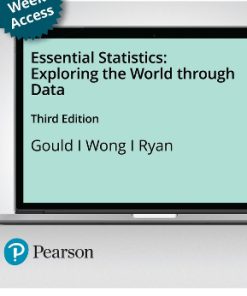 Test Bank for Essential Statistics, 3rd Edition, Robert N. Gould, Colleen Ryan Rebecca Wong