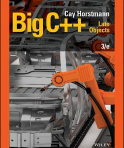 Solution Manual for Big C++: Late Objects 3rd Edition, Cay S. Horstmann