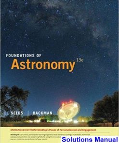 Foundations of Astronomy Enhanced 13th Edition Seeds Solutions Manual