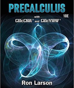 Precalculus 10th Edition Larson Solutions Manual